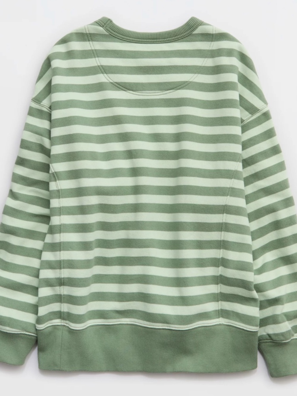🆕NWT Aerie Go-To Sweatshirt in 'Overcast Green', Size Medium - Picture 8 of 10